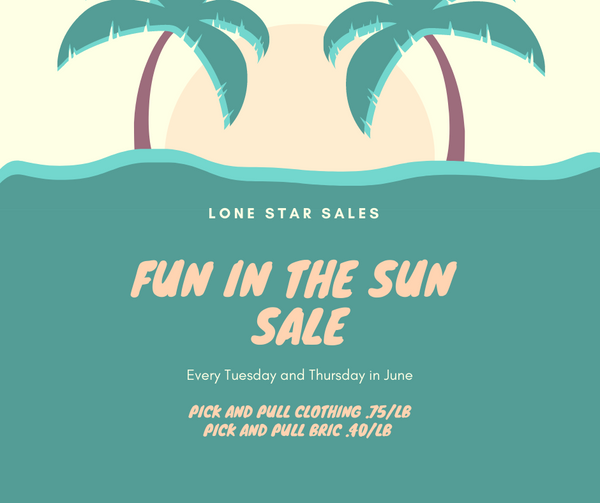 June Sale / Venta de Junio