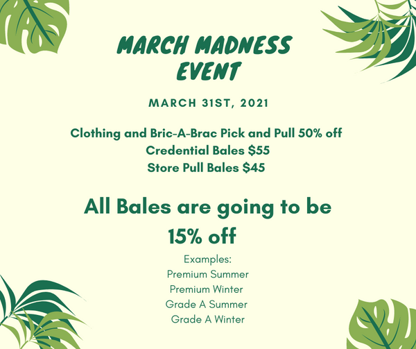 March Madness Event / Evento