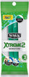 SCHICK RAZORS DISPOSABLE 2 CT EXTREME SENSITIVE