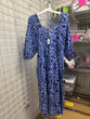 Blue Floral Universal Thread Dresses Size L