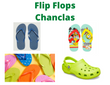 Shoes - Flip Flops Green Sack